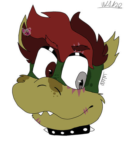 Unshaded colored headshot